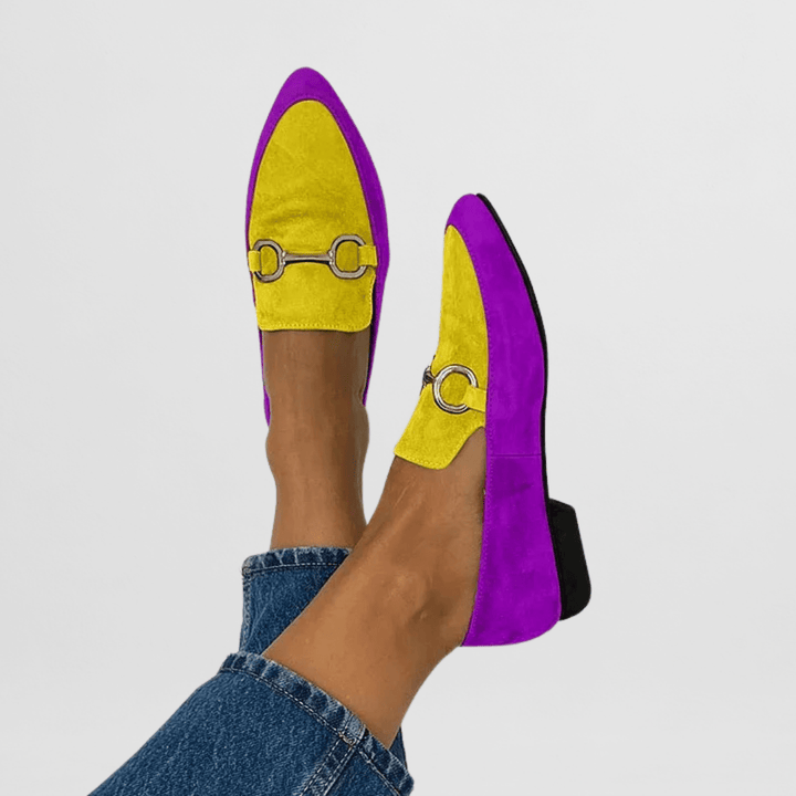 Ginevra | Bunte Boho-loafers für Damen