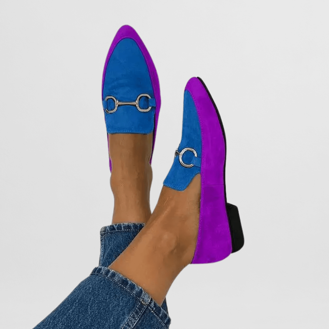 Ginevra | Bunte Boho-loafers für Damen