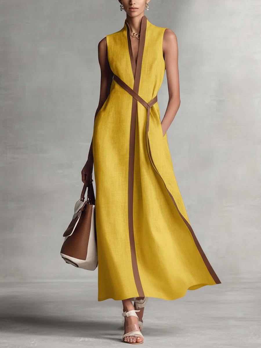 Elira | Leichtes Breeze-Maxikleid für Damen mit Rundhalsausschnitt
