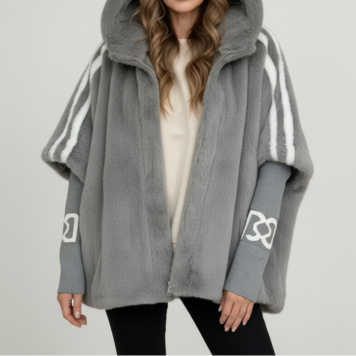 BRIELLE | Gemütliche Kapuzenjacke für Damen mit langen Ärmeln