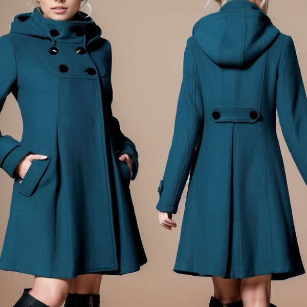 Solana | Stylische Jacke für Damen mit Mandarinkragen und langen Ärmeln