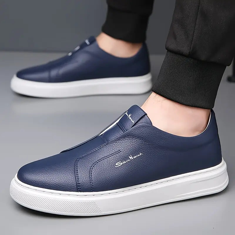 Harbour Casual Slip-On Sneakers für Herren mit flachem Absatz