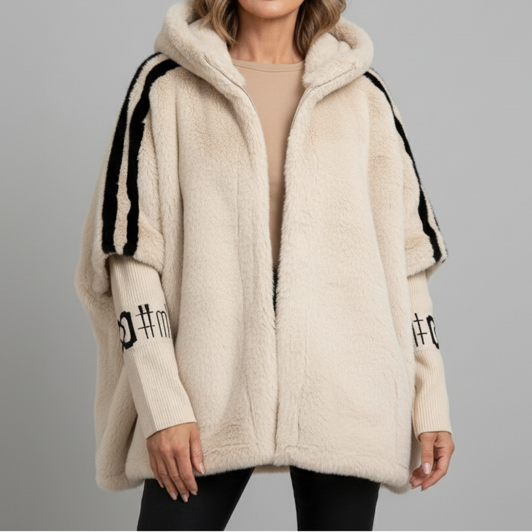 BRIELLE | Gemütliche Kapuzenjacke für Damen mit langen Ärmeln