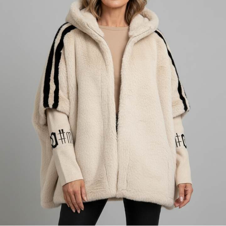 BRIELLE | Gemütliche Kapuzenjacke für Damen mit langen Ärmeln