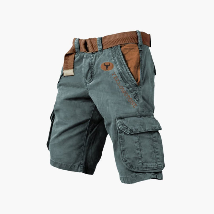 Danny | 6-Taschen Cargo Shorts für Herren mit geradem Bein und mittlerem Bund
