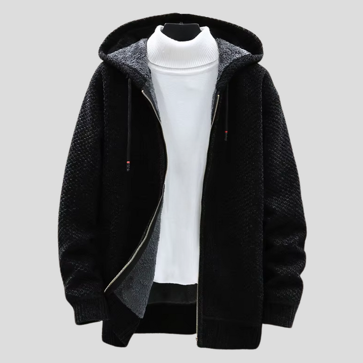 Oslo | Strick Hoodie für Herren mit Kapuze und langen Ärmeln