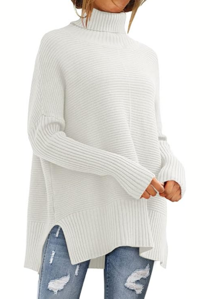Anna | Gemütlicher Rollkragenpullover für Damen mit langen Ärmeln