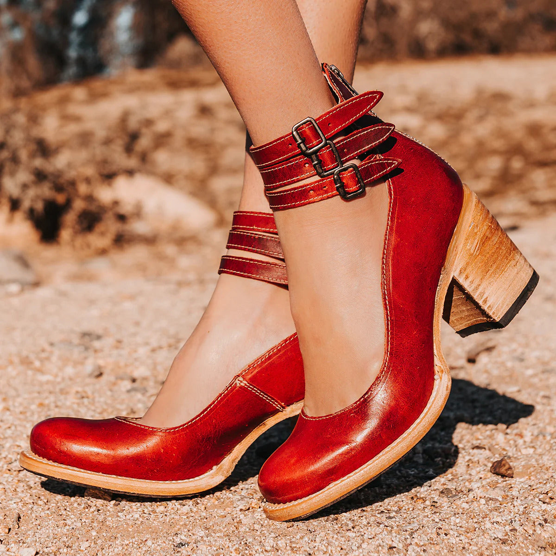 Marisa | Klarsichtstiefel für Damen mit mittelhohem Absatz