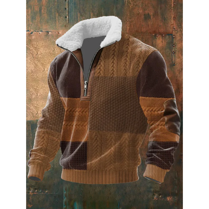 SILVORO | Pullover für Herren mit hohem Kragen