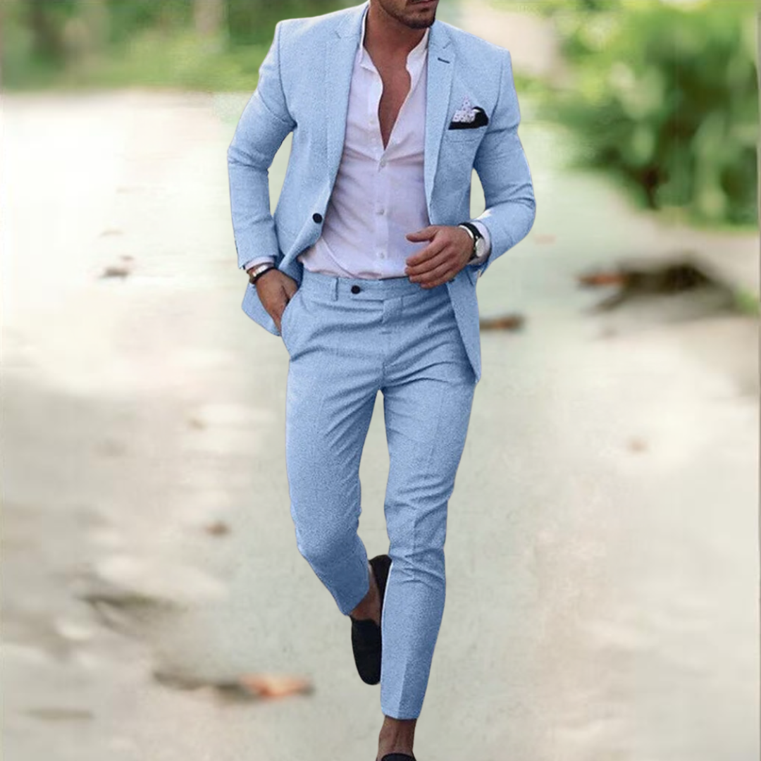 Henry | Eleganter Herren Anzug (Sacko+Hose) mit schmaler Passform