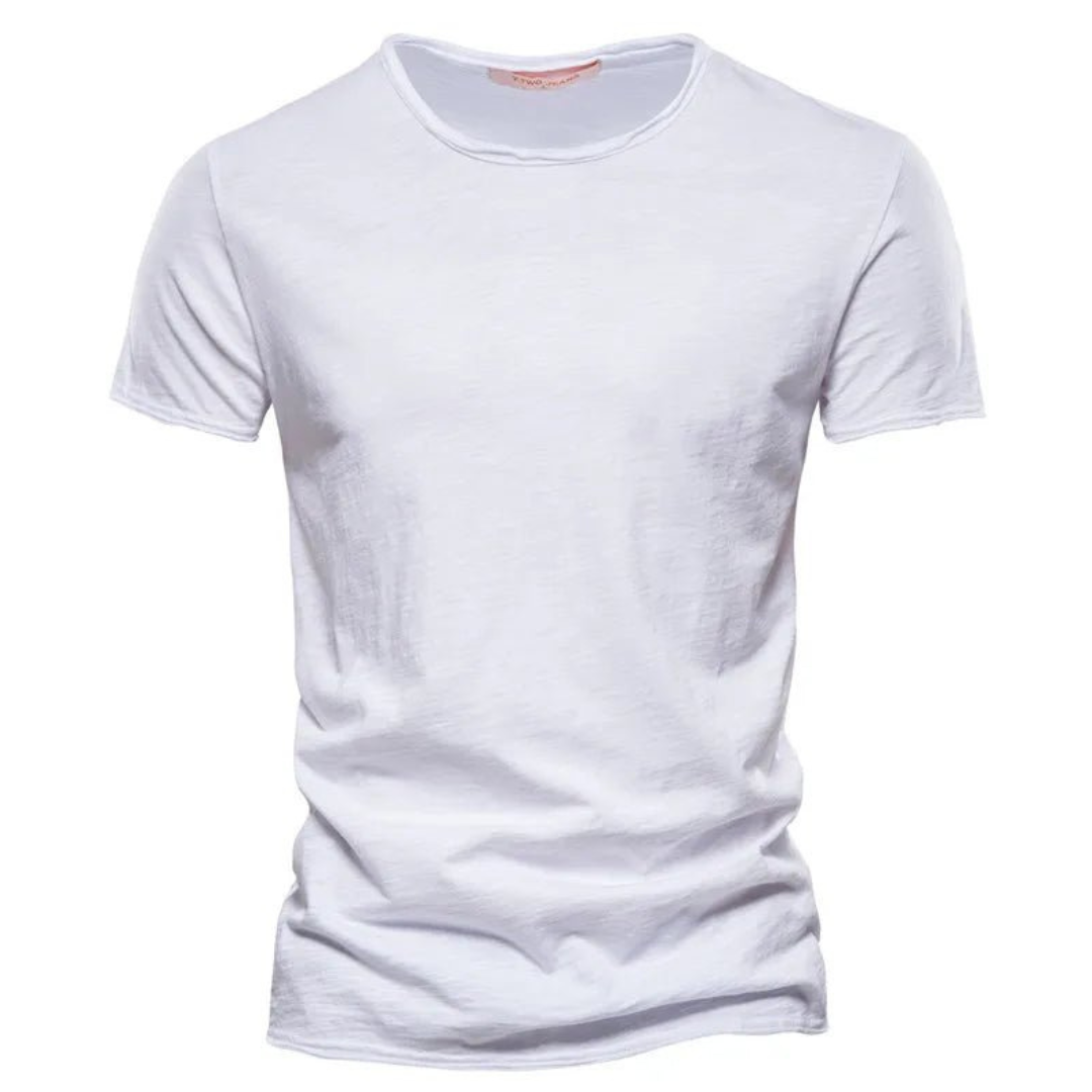 Gabriel | Klassisches T-Shirt (1+1 GRATIS) für Damen mit Rundhalsausschnitt