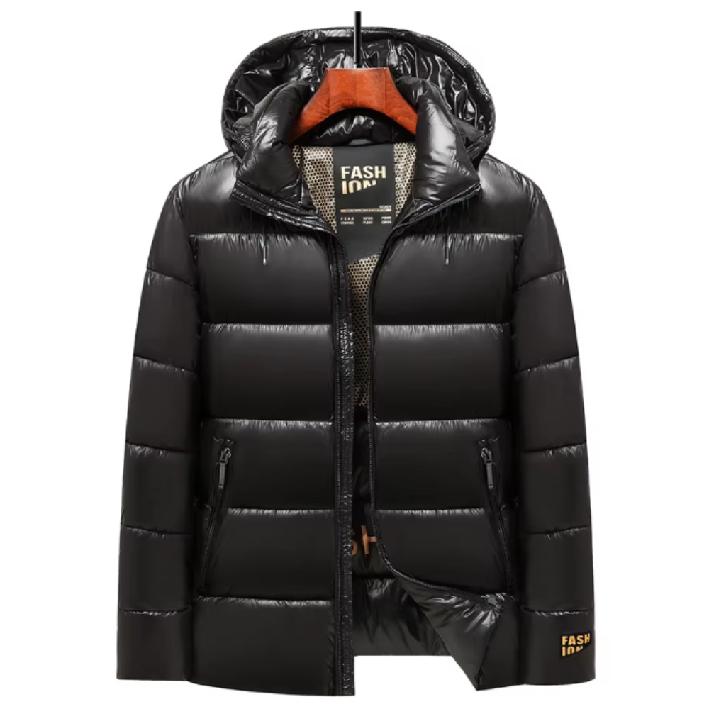 Elegante Pufferjacke mit langen Ärmeln