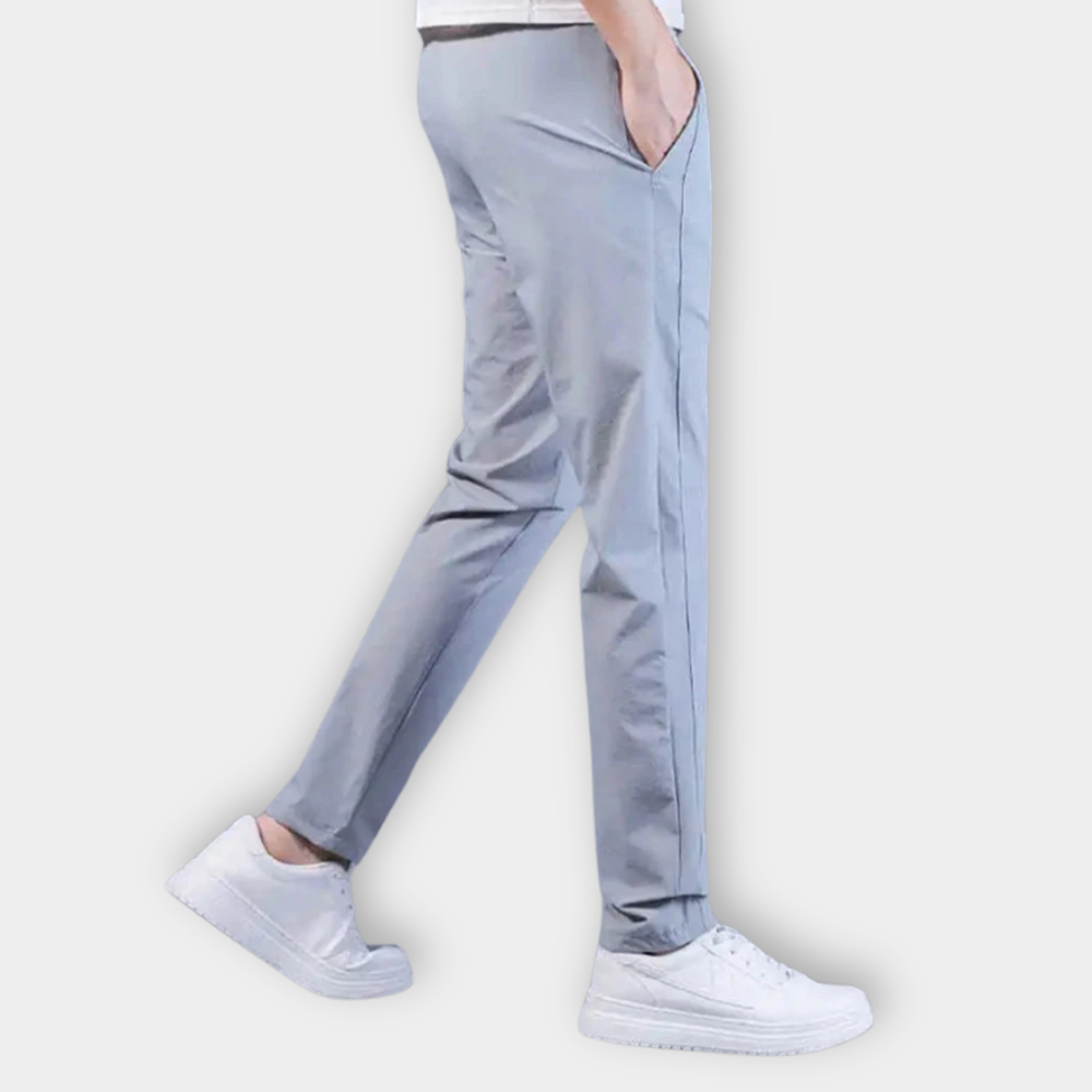 Enzo | Stretch Jogger-Hosen für Herren mit schmaler Passform und mittlerem Bund
