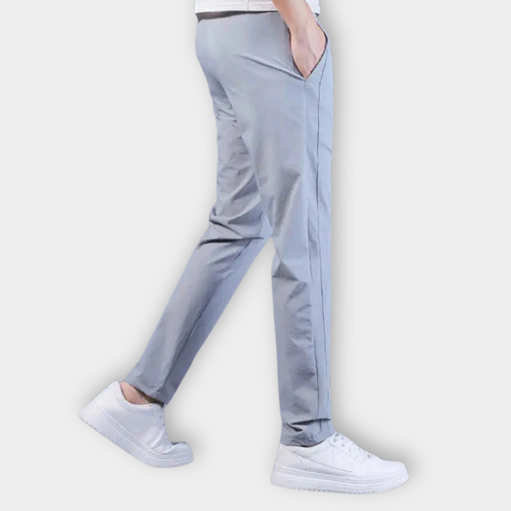 Enzo | Stretch Jogger-Hosen für Herren mit schmaler Passform und mittlerem Bund