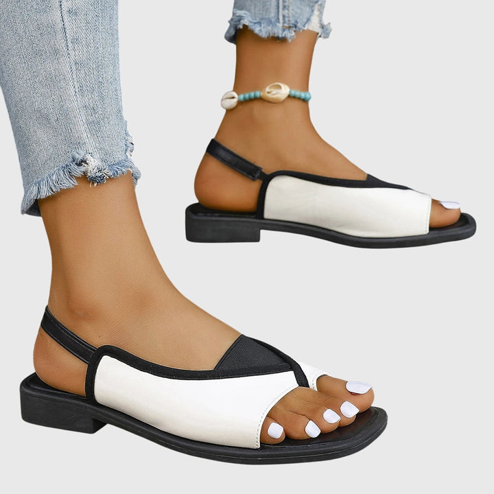 Greta | Damen Quadratzehen-Orthopädische Sandalen