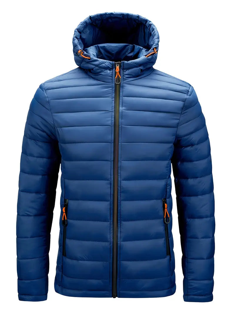 Elegante Kapuzenjacke für Herren mit langen Ärmeln