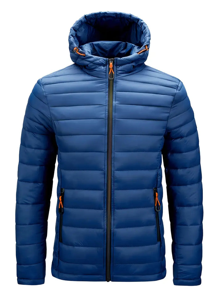 Elegante Kapuzenjacke für Herren mit langen Ärmeln