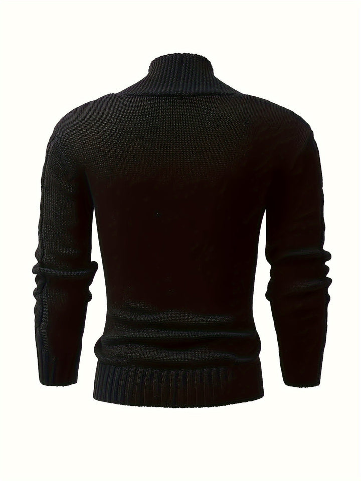Kilian | Herren Langarm-Cardigan mit Knöpfen
