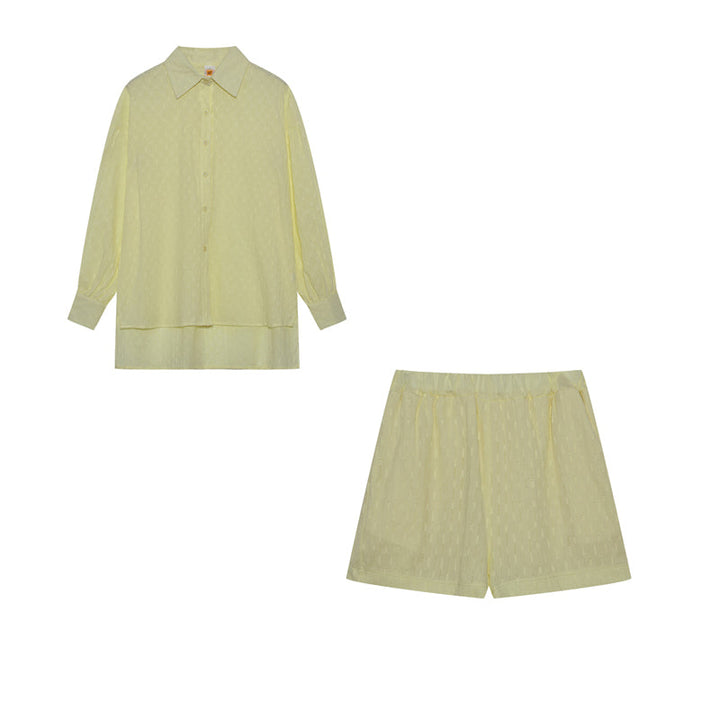 Elizabeth | Luftiges Shirt- und Shorts-Set