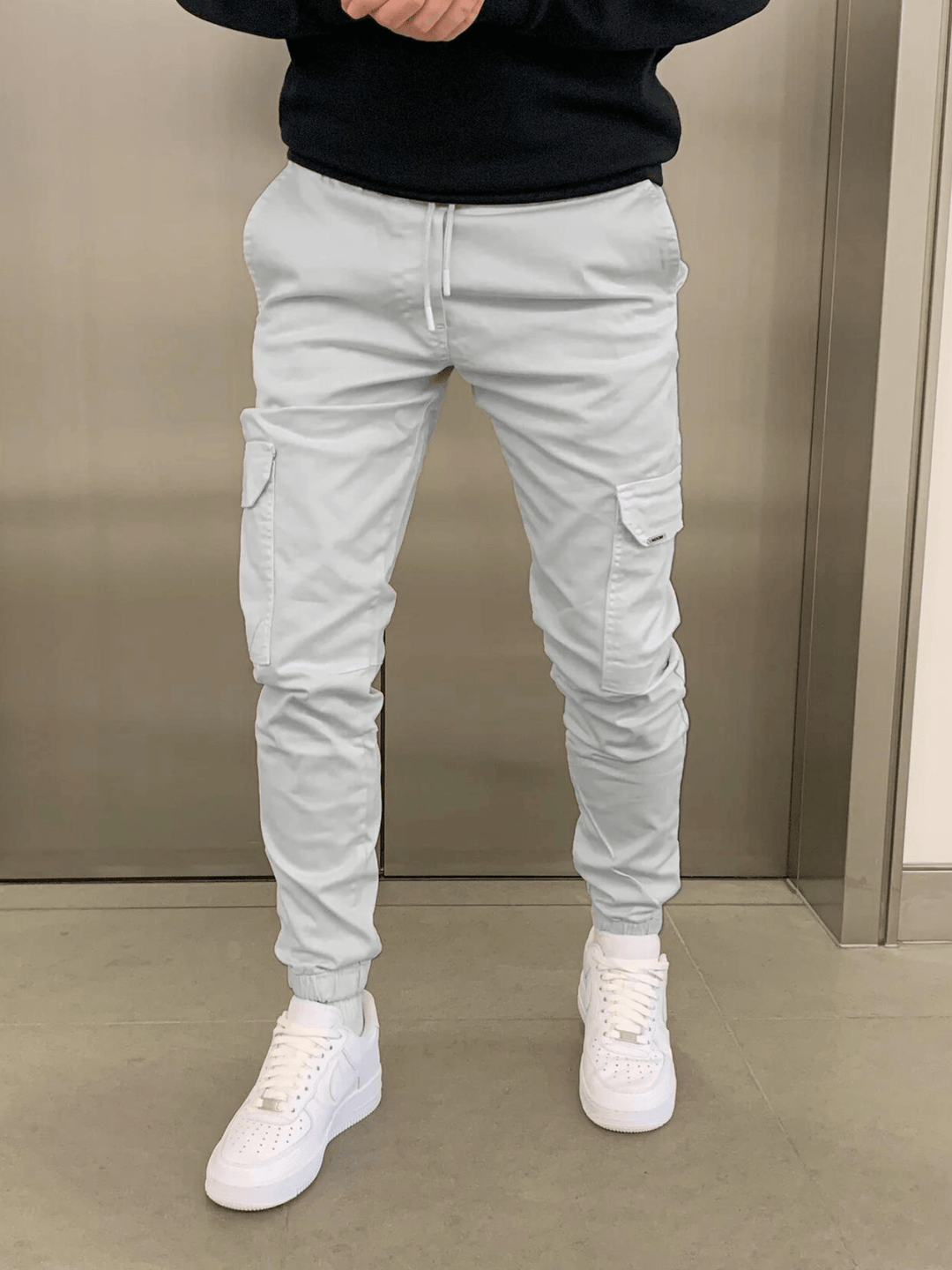 Dieter | Cargo Jogger Fit für Herren mit mittlerem Bund