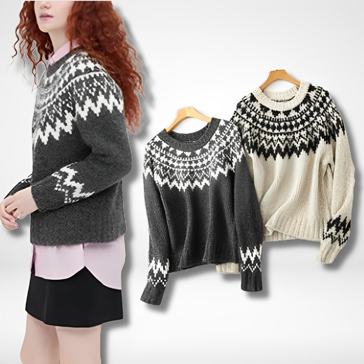 Rite | Bequemer und gemütlicher Pullover für Damen mit Rundhalsausschnitt