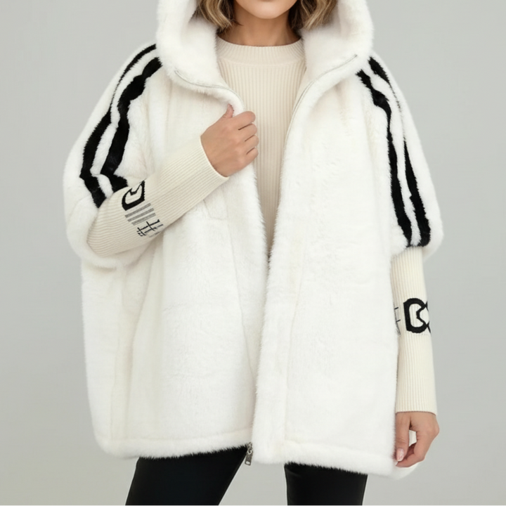 BRIELLE | Gemütliche Kapuzenjacke für Damen mit langen Ärmeln