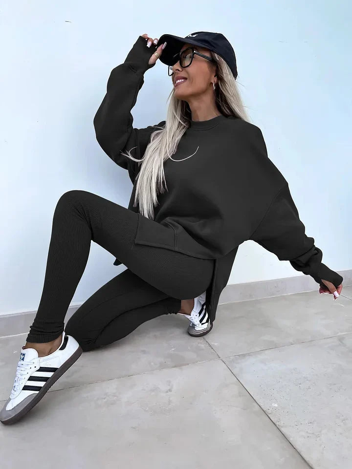 Alice | Übergroßes Sweatshirt und Leggings für Damen