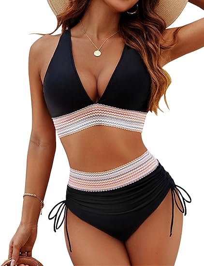 Lily | Bauchfreier Bikini für Damen