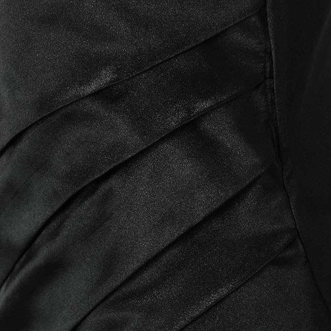 Damen Bodenlanges Ärmelloses Kleid