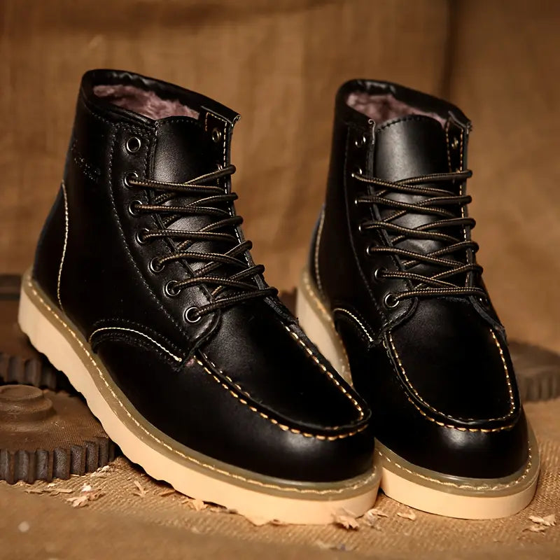 Jakob | Retro Stiefel für Herren mit flachem Absatz