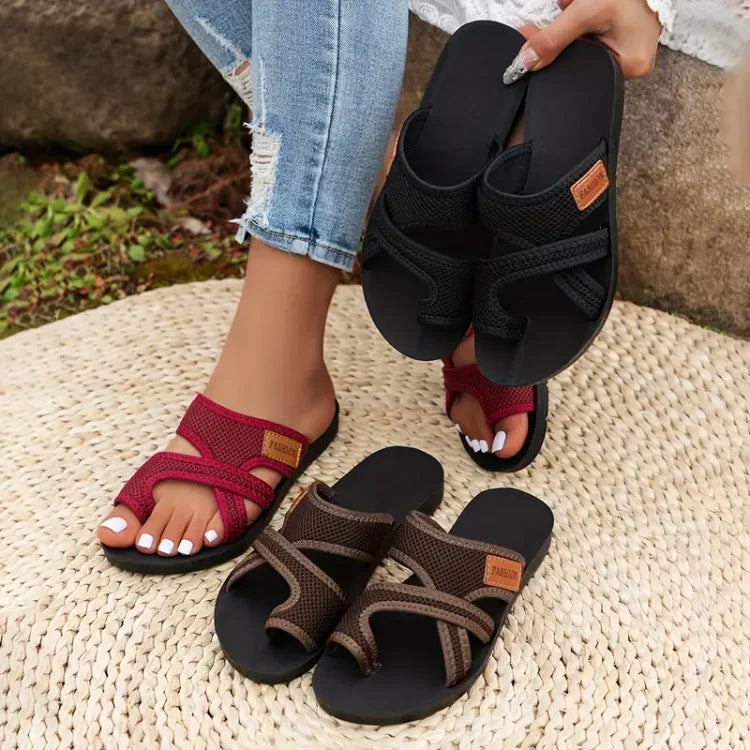 Claudia | Elegante Mesh-Sandalen