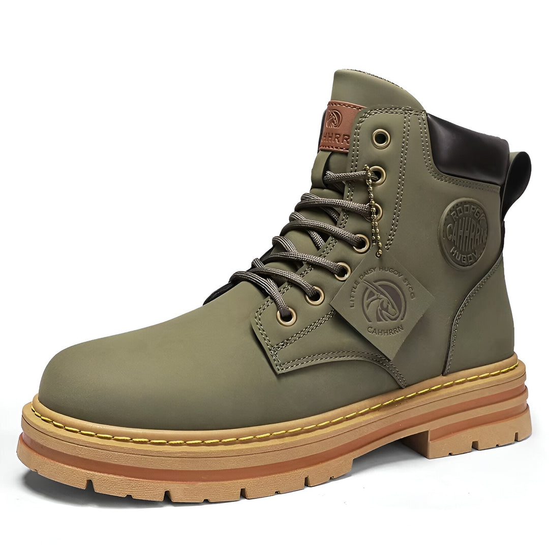 Alexander | Schnürstiefel für Herren mit flachem Absatz