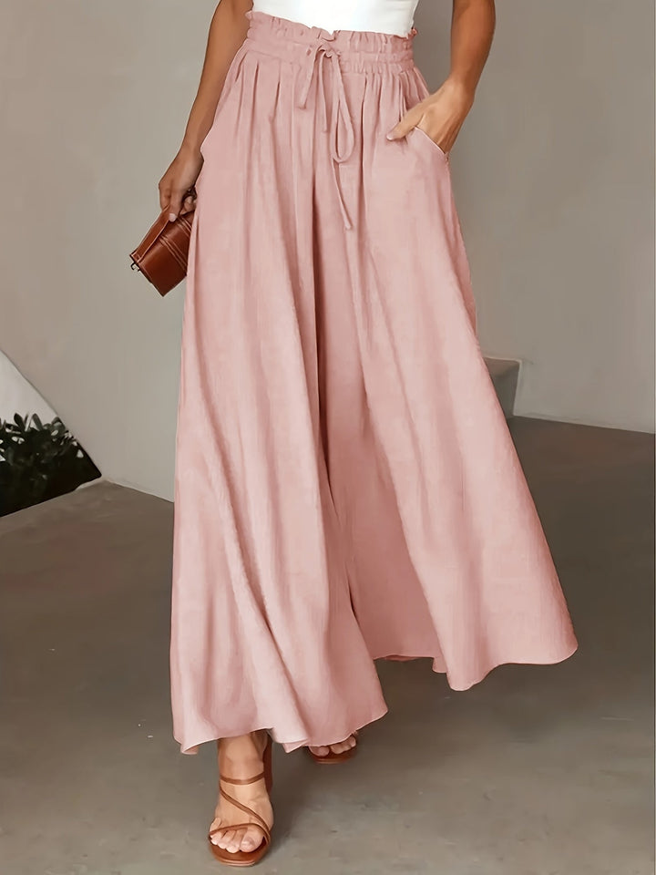 Jane | Schicke Weite-Hosen für Damen mit hohem Bund