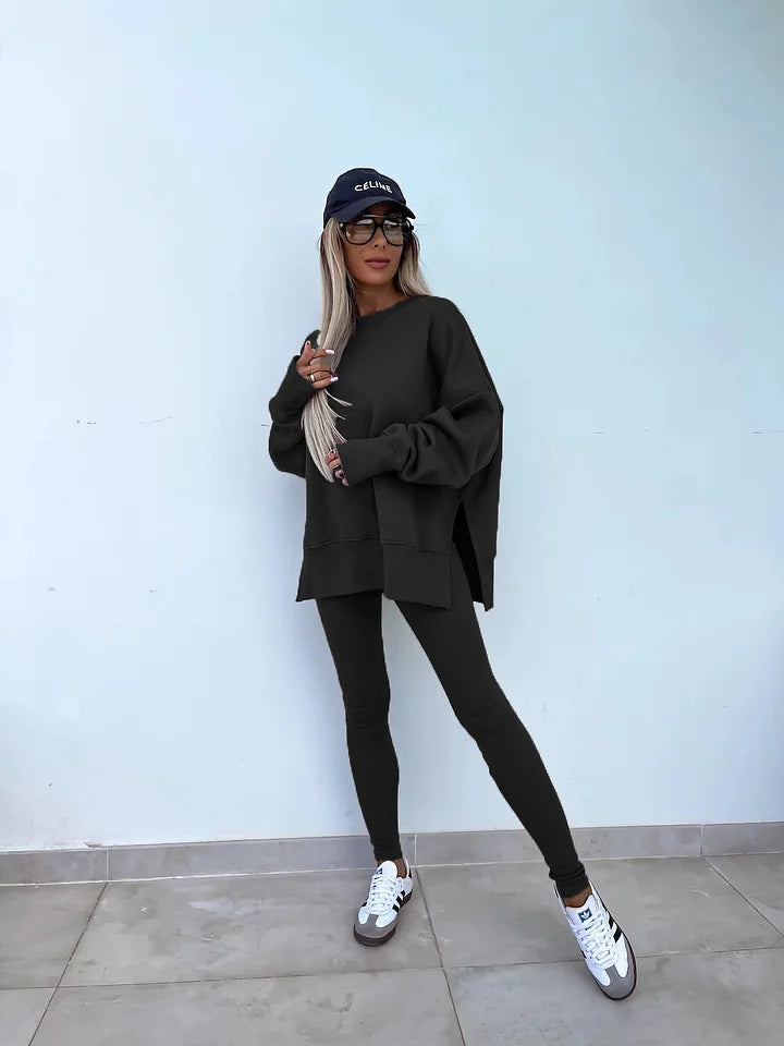 Alice | Übergroßes Sweatshirt und Leggings für Damen