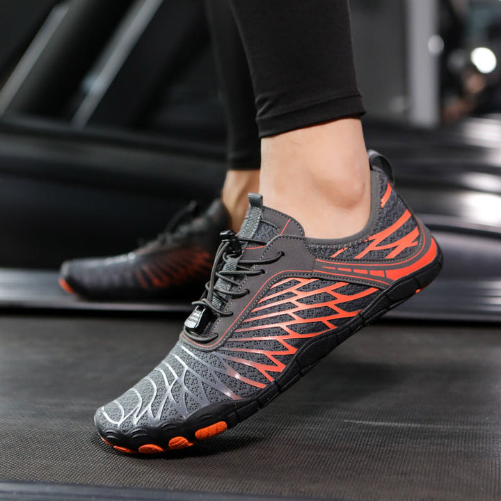 Alex | Unisex Barfuß-Orthopädische Schuhe mit flachem Absatz