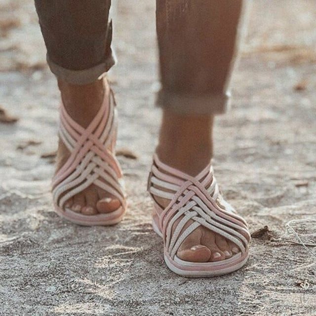Gisela | Trendige, leichte, orthopädische Sandalen für Damen