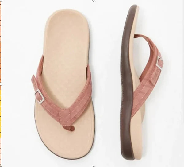 Giuseppina | Orthopädische Sommersandalen für Damen mit flachem Absatz