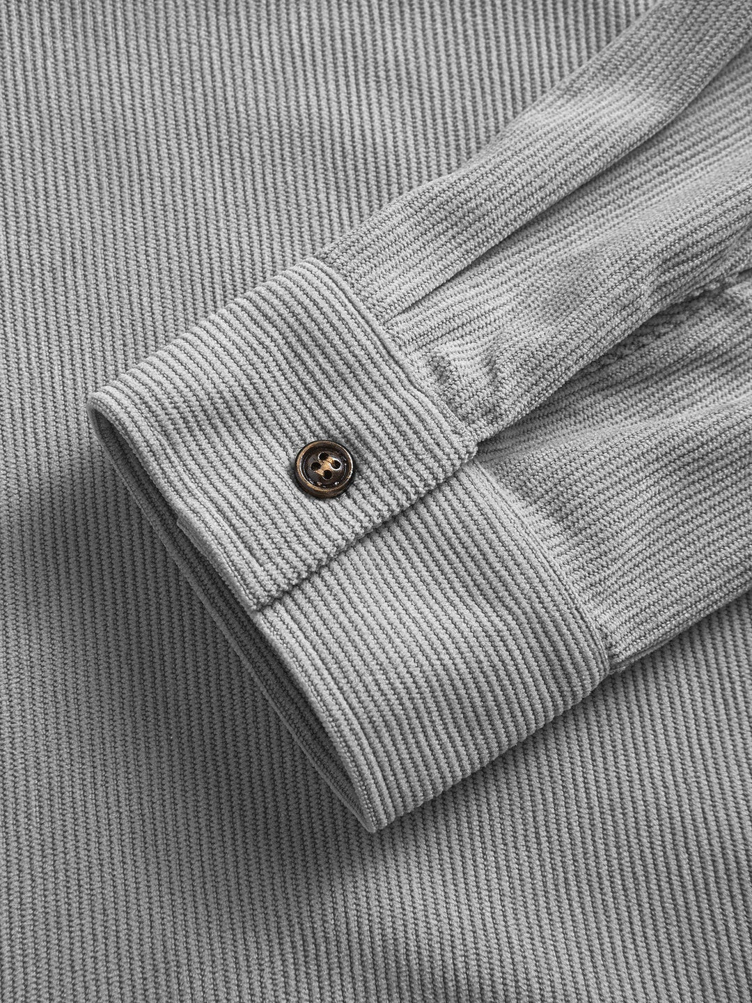 Lukas | Herren Langarm-Overshirt mit Knöpfen und Taschen
