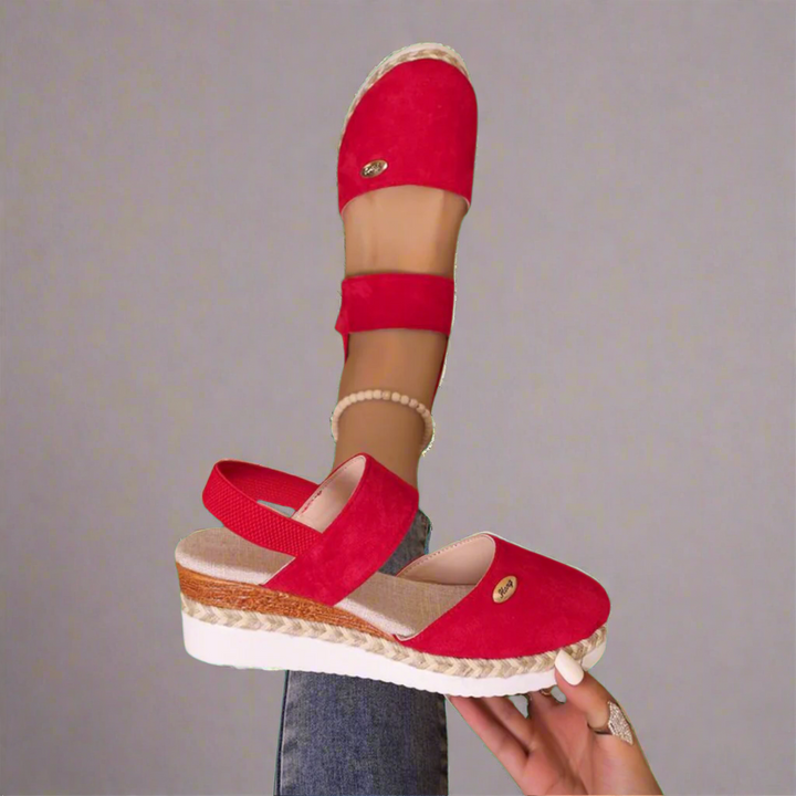 Gitta | Plus-Size Wedge Sandalen | Bequem und Vielseitig für Damen