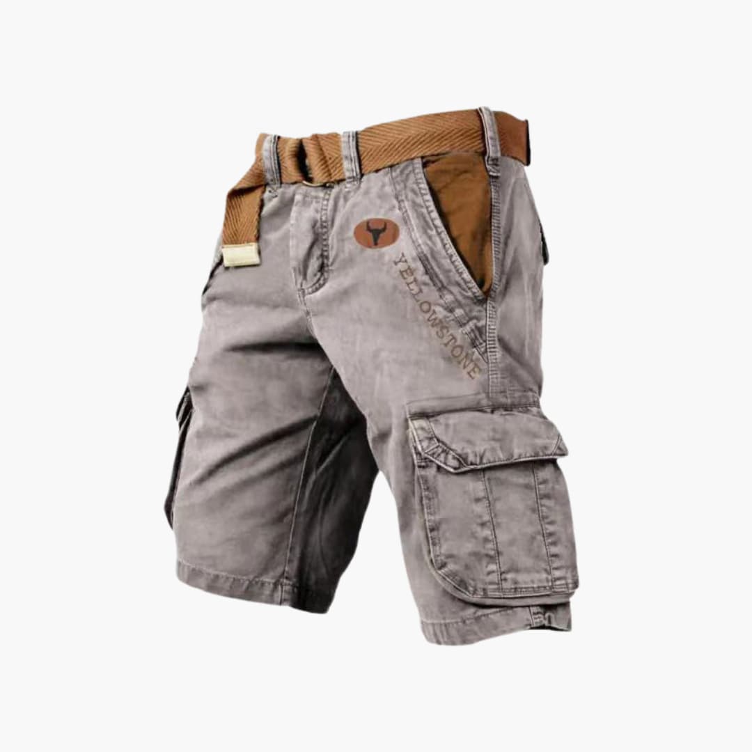 Danny | 6-Taschen Cargo Shorts für Herren mit geradem Bein und mittlerem Bund