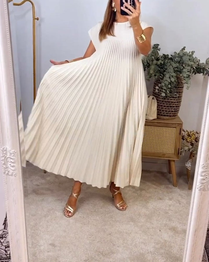 Josie | Zeitloses und Bequemes Maxikleid für Damen mit Rundhalsausschnitt