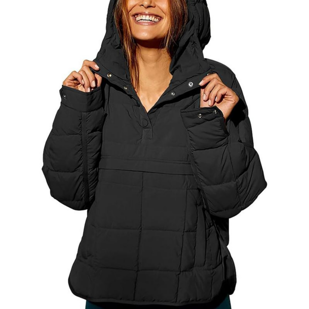 Fely | Übergroßer Kapuzenpullover für Damen mit langen Ärmeln