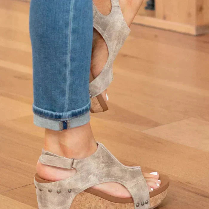 Astrid | Sandales à talons compensés élégantes et confortables für Damen