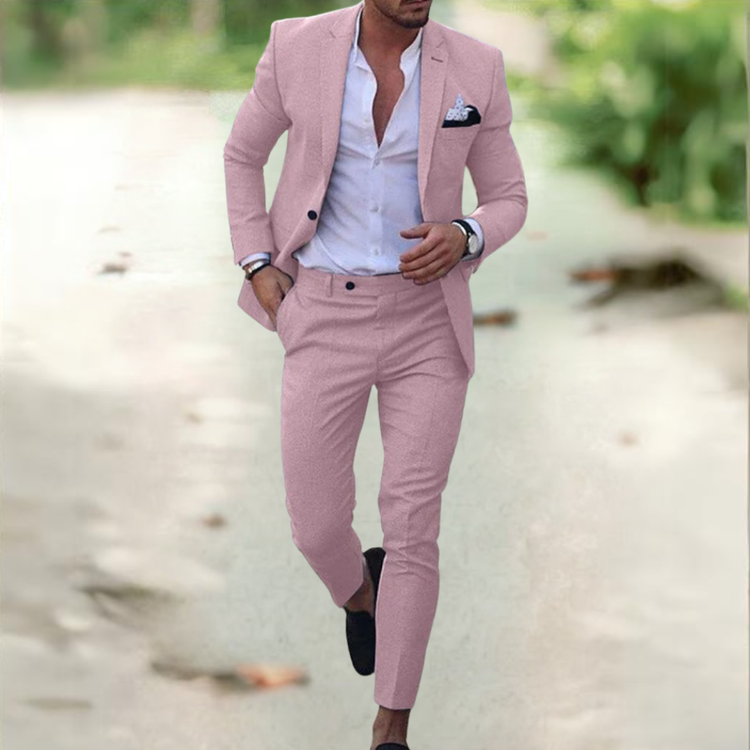 Henry | Eleganter Herren Anzug (Sacko+Hose) mit schmaler Passform