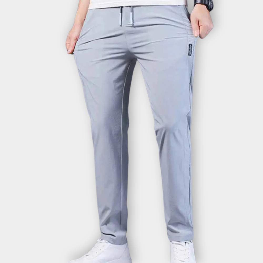 Enzo | Stretch Jogger-Hosen für Herren mit schmaler Passform und mittlerem Bund