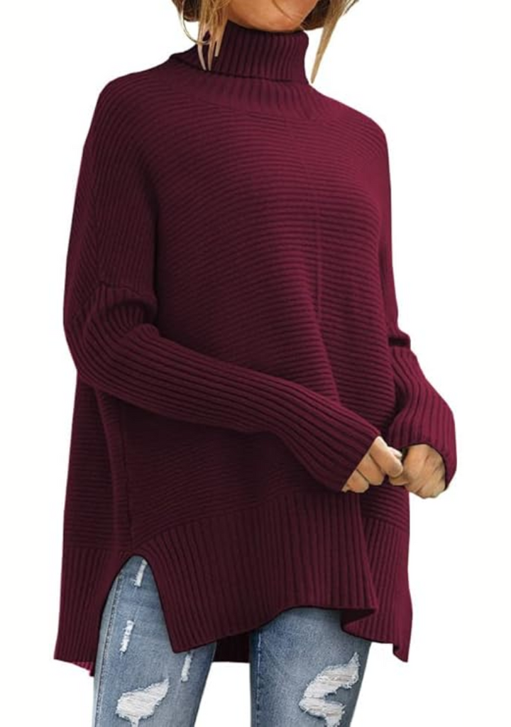 Anna | Gemütlicher Rollkragenpullover für Damen mit langen Ärmeln