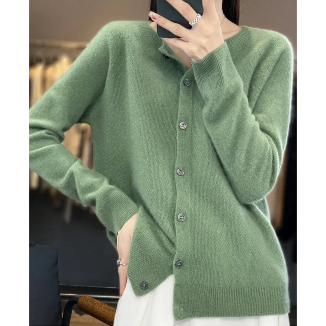 Hannah | Winter Essential Pullover für Damen mit V-Ausschnitt und langen Ärmeln