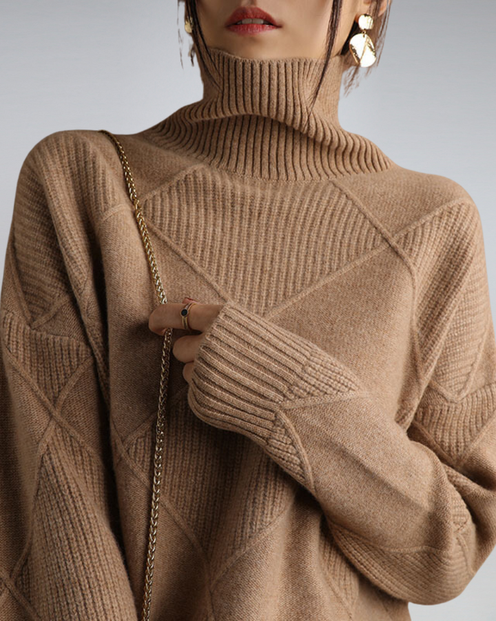 Lily | Der Rollkragenpullover für Damen mit langen Ärmeln
