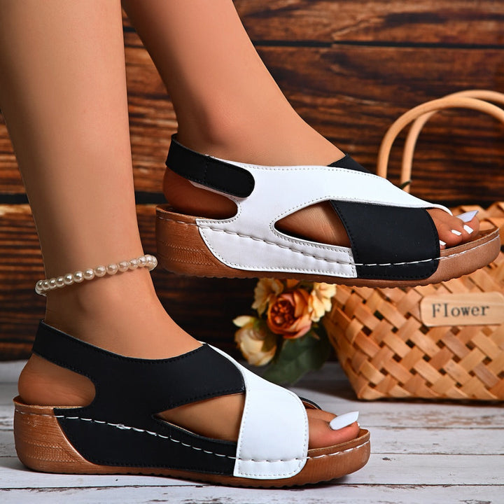 Milena | Ultrabequeme Orthopädische Sandalen für Damen mit niedrigem Absatz