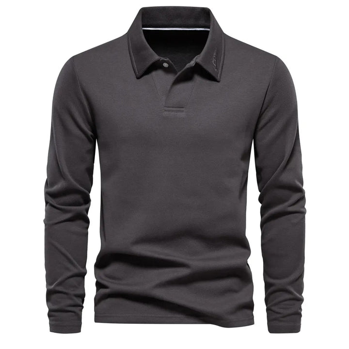 Mario | Polohemd 1+1 GRATIS für Herren mit langen Ärmeln